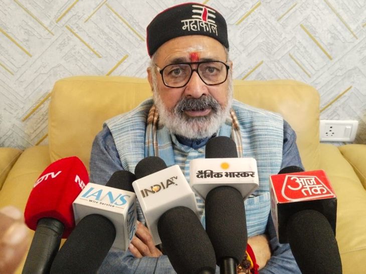 'बीपी स्कूल में नहीं बने अल्पसंख्यक छात्रावास':बेगूसराय में गिरिराज सिंह बोले- खेलकूद की व्यवस्था बाधित होगी