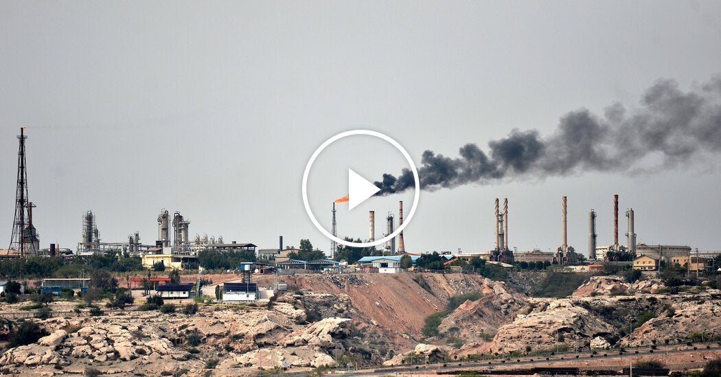 U.S. Bombs Iranian Oil Hub