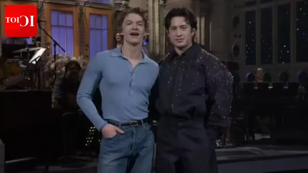 Williams: Connor Storrie courts success in ‘SNL’ hosting gig as co-star Hudson Williams joins in ice-skating |
