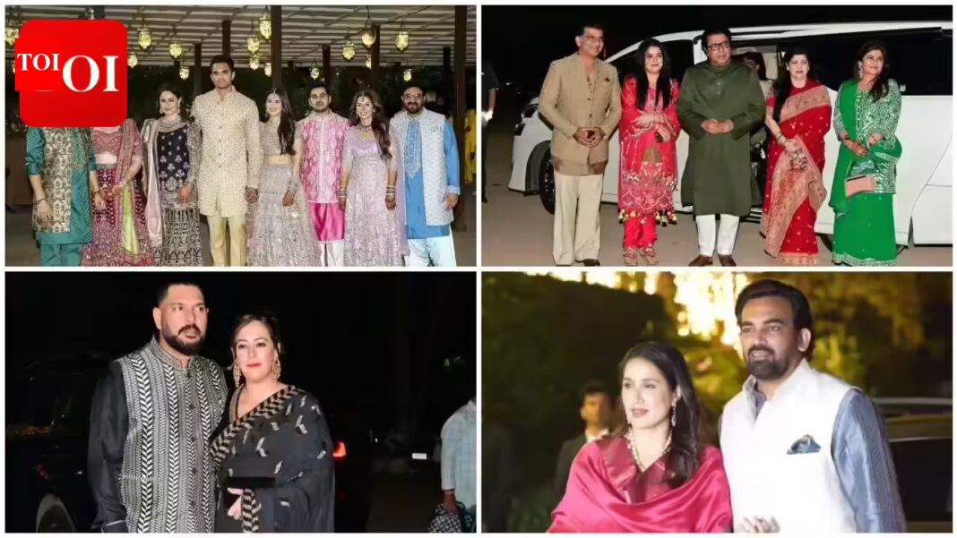 Arjun Tendulkar and Saaniya Chandhok’s pre-wedding bash: Raj Thackeray, Zaheer-Sagarika, Yuvraj-Hazel attend celebrations | Hindi Movie News