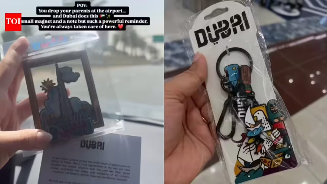 Dubai International Airport’s surprise gifts turn goodbyes emotional: What’s inside the viral ‘DXB gift pack’?