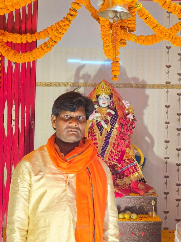 बनादाग दुर्गा मंदिर में प्राण प्रतिष्ठा समारोह