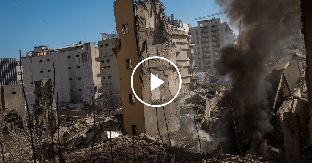 Israel Expands Strikes on Central Beirut