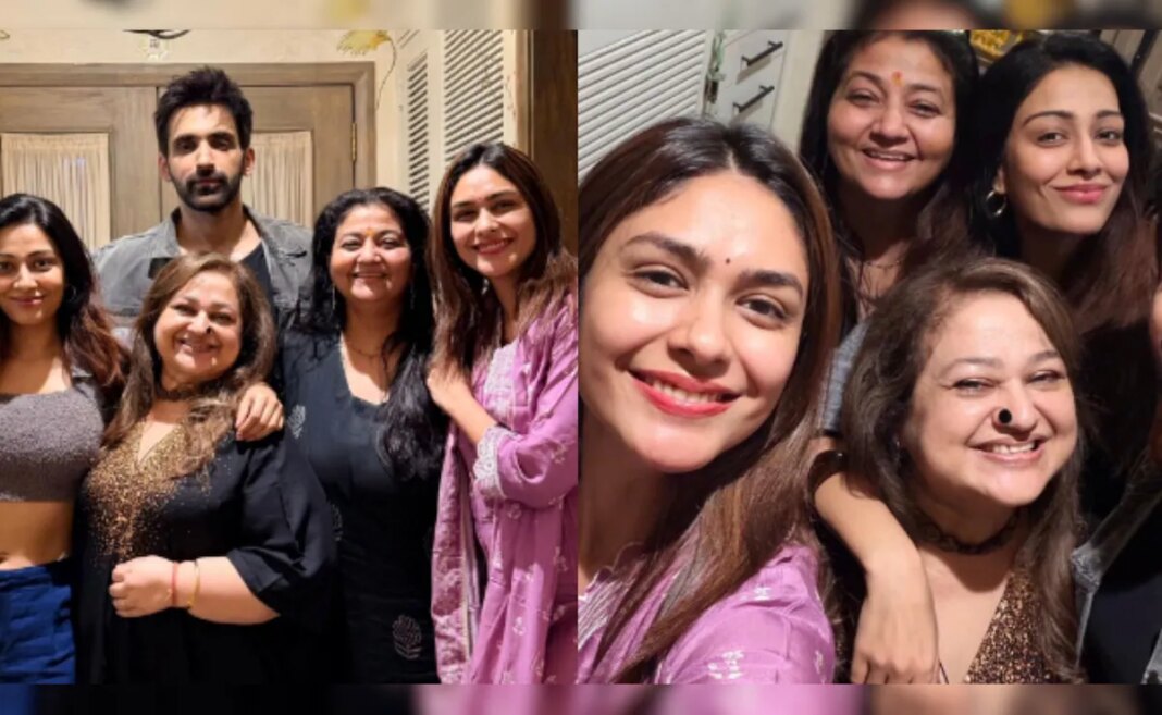Mrunal Thakur Reunites With Kumkum Bhagya Co-Stars At Her Home After Years. A Viral Video Follows