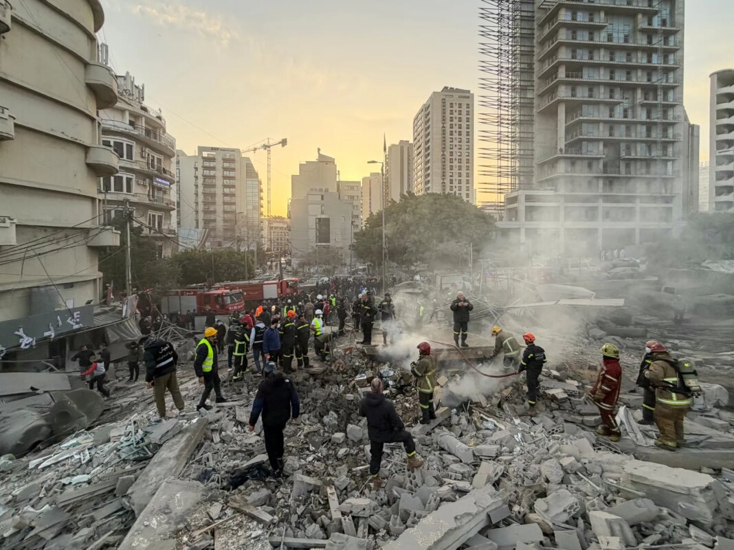 Israel bombs central Beirut, strafes south, east Lebanon, killing over 20 | US-Israel war on Iran News