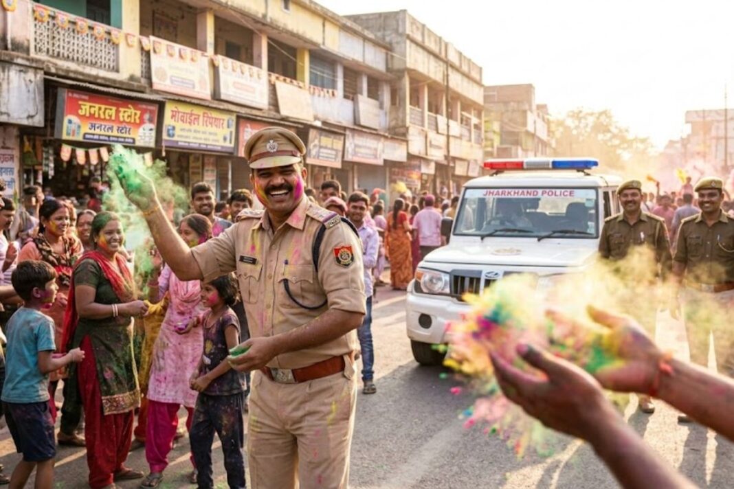 होली पर हुड़दंग किया तो खैर नहीं: धनबाद को 7 जोन में बांटकर तैनात किये गये अधिकारी, चप्पे-चप्पे पर पुलिस