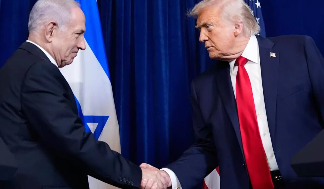 Benjamin Netanyahu takes a gamble on American support for Israel with the war against Iran Iran War Netanyahus Gamble 85359 c0 134 3230 2018 s1200x700.jpg