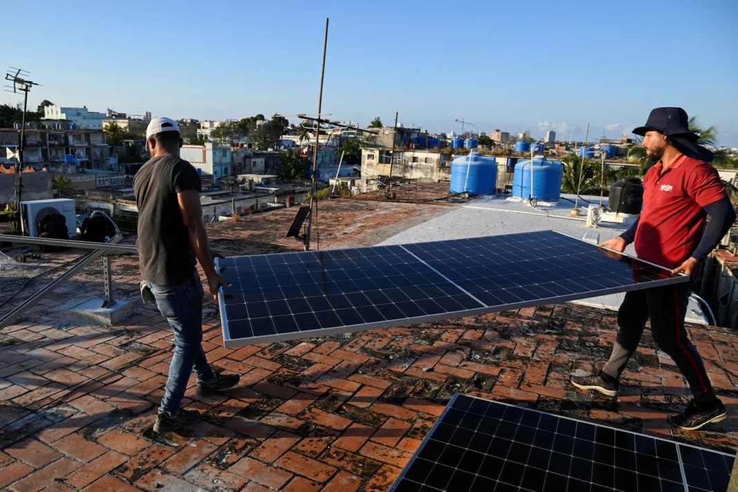 Trump has choked off Cuba’s oil supply. China is stepping in with solar.