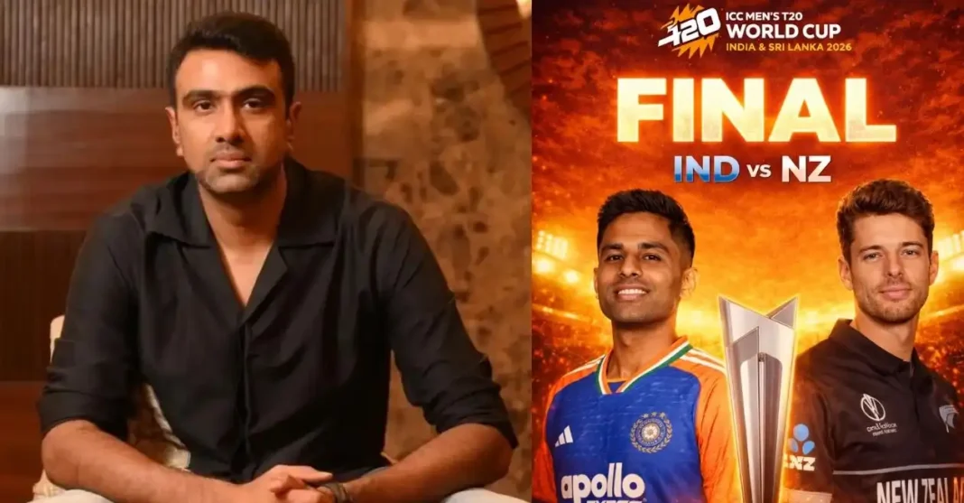 Ravichandran Ashwin picks a key player for India in the T20 World Cup 2026 final against New Zealand