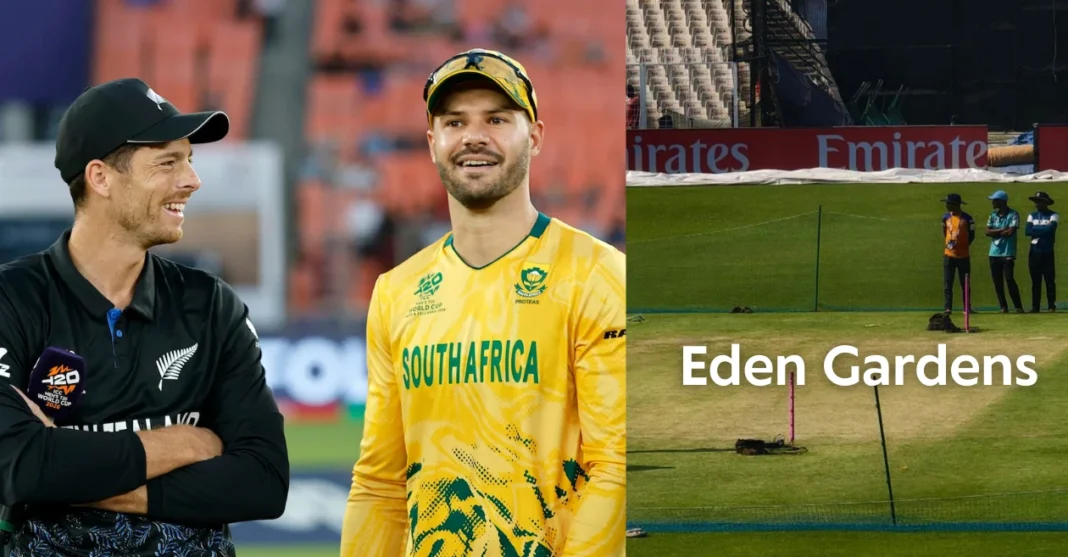 SA vs NZ, T20 World Cup 2026 Semi-Final: Eden Gardens Pitch Report, T20I Stats and Records