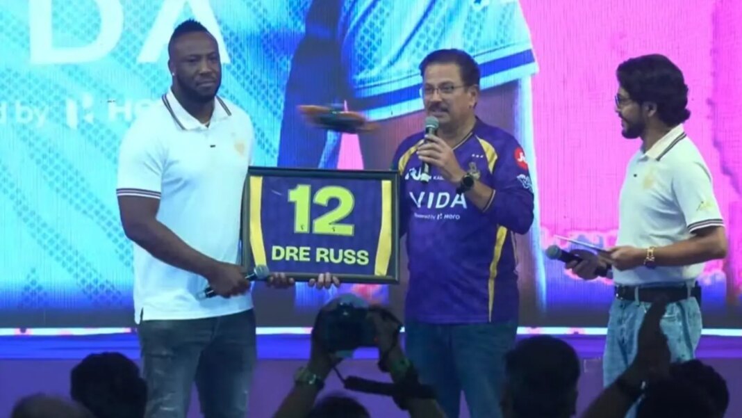 KKR Retires Andre Russell’s Jersey No. 12 Ahead of IPL 2026
