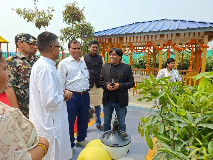 मधुबनी के वार्ड नंबर-44 में हाइटेक ग्रीन उद्यान का उद्घाटन:विधायक ने कहा- लोगों को काफी लाभ मिलेगा, बेहतर आय भी अर्जित कर सकेंगे