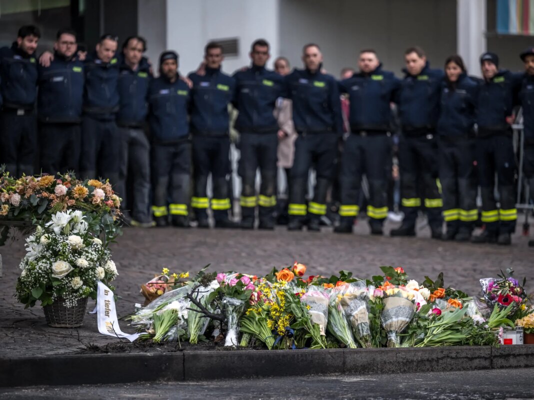 Six die in Swiss bus fire after man thought to have set himself alight | Police News