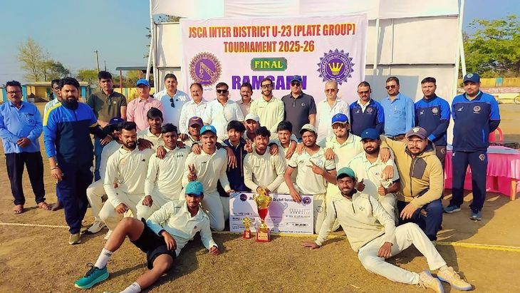गुमला बना अंडर-23 इंटर डिस्ट्रिक चैंपियन