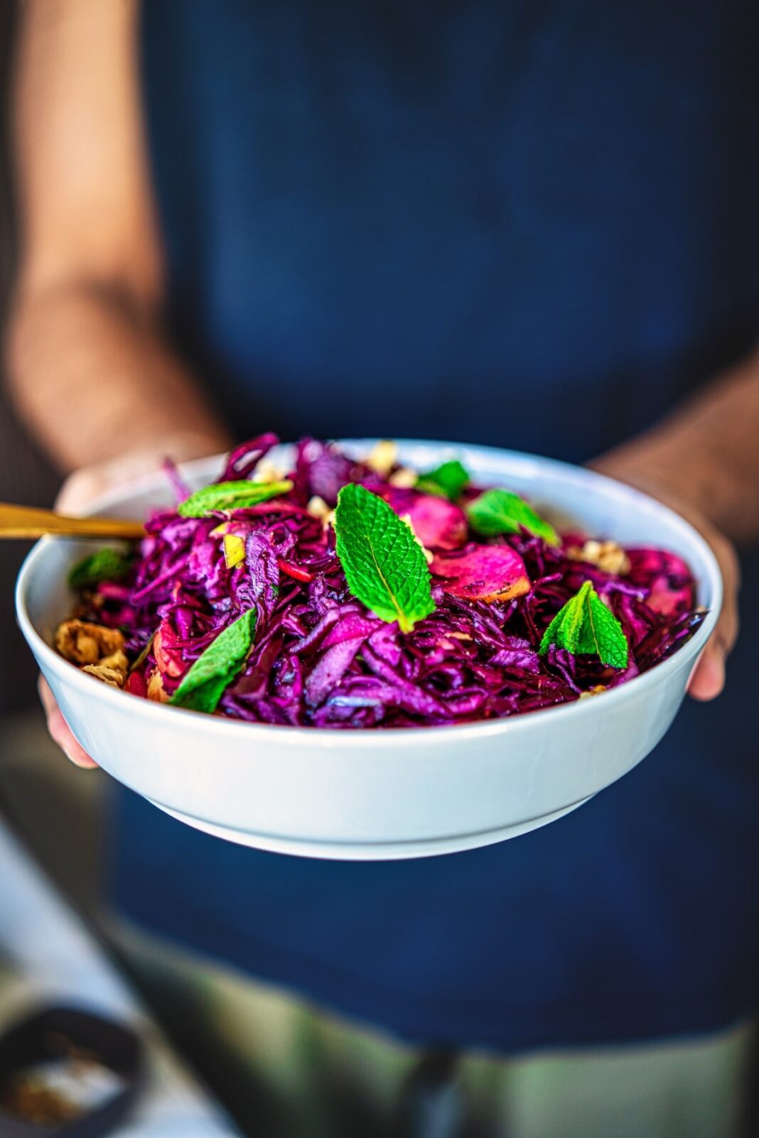 Crunchy Cabbage Apple Salad Recipe
