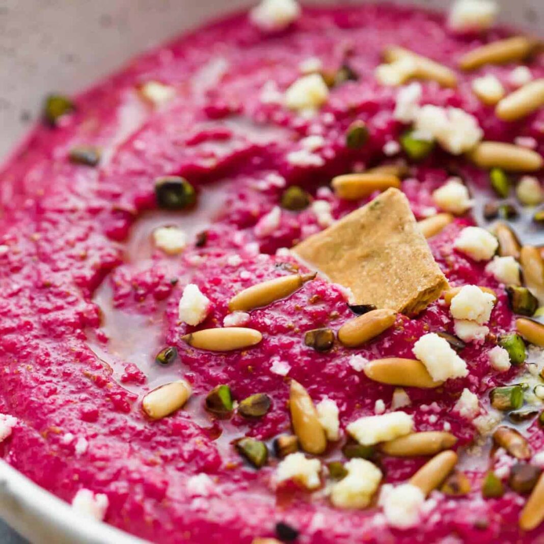 Egyptian Beetroot Dip | Healthy and Easy!