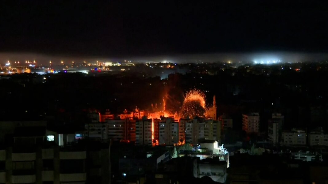 Israeli strikes hit Beirut suburbs | Israel attacks Lebanon
