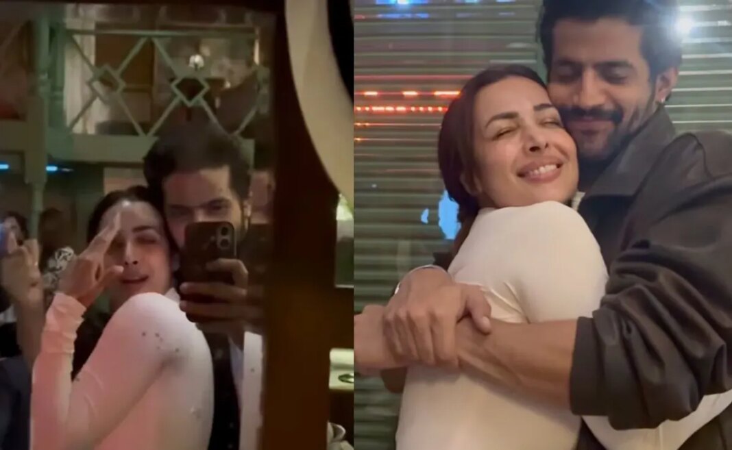 Malaika Arora Vibes With Splitsvilla X6 Fame Sorab Bedi At A Party