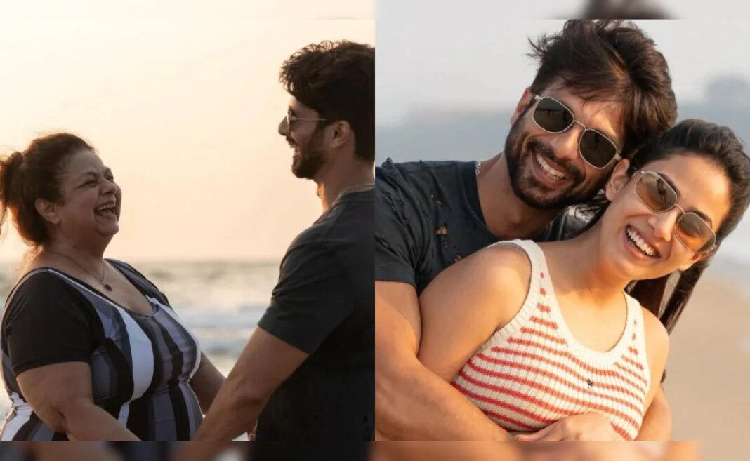 Inside Shahid Kapoor’s Goa Getaway With Wife Mira Rajput And Mom Neelima Azeem