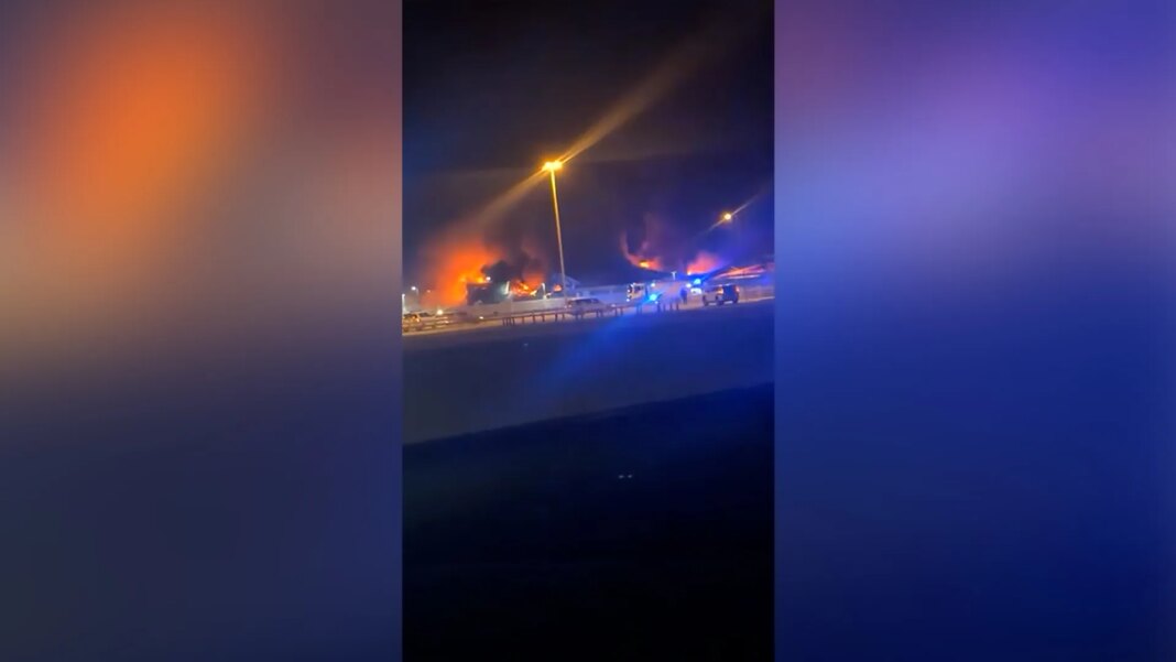 Huge fire at Bahrain port home to US Navy’s Fifth Fleet | Conflict