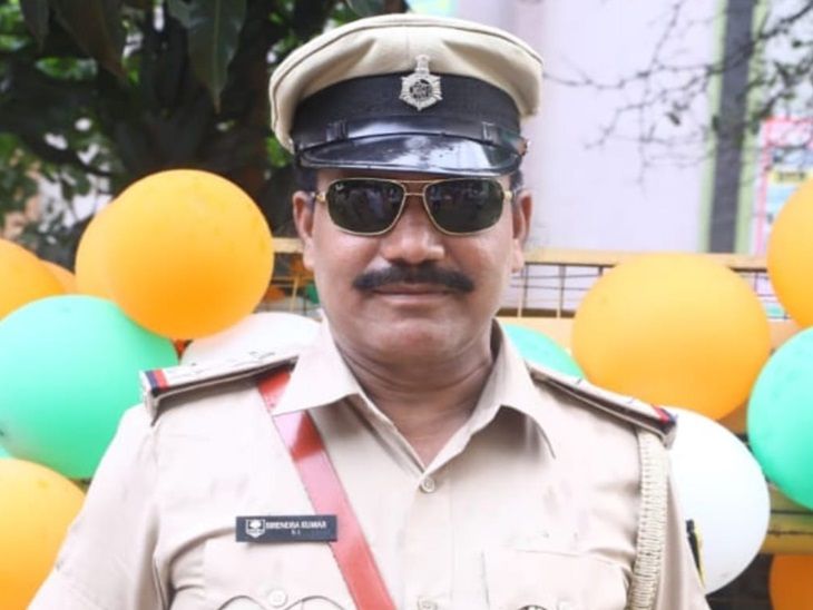 नालंदा के दरोगा की पटना में मौत:सुल्तानगंज थाना के बाथरूम में गिरे, अस्पताल में तोड़ा दम; नम आंखों से दी गई अंतिम विदाई