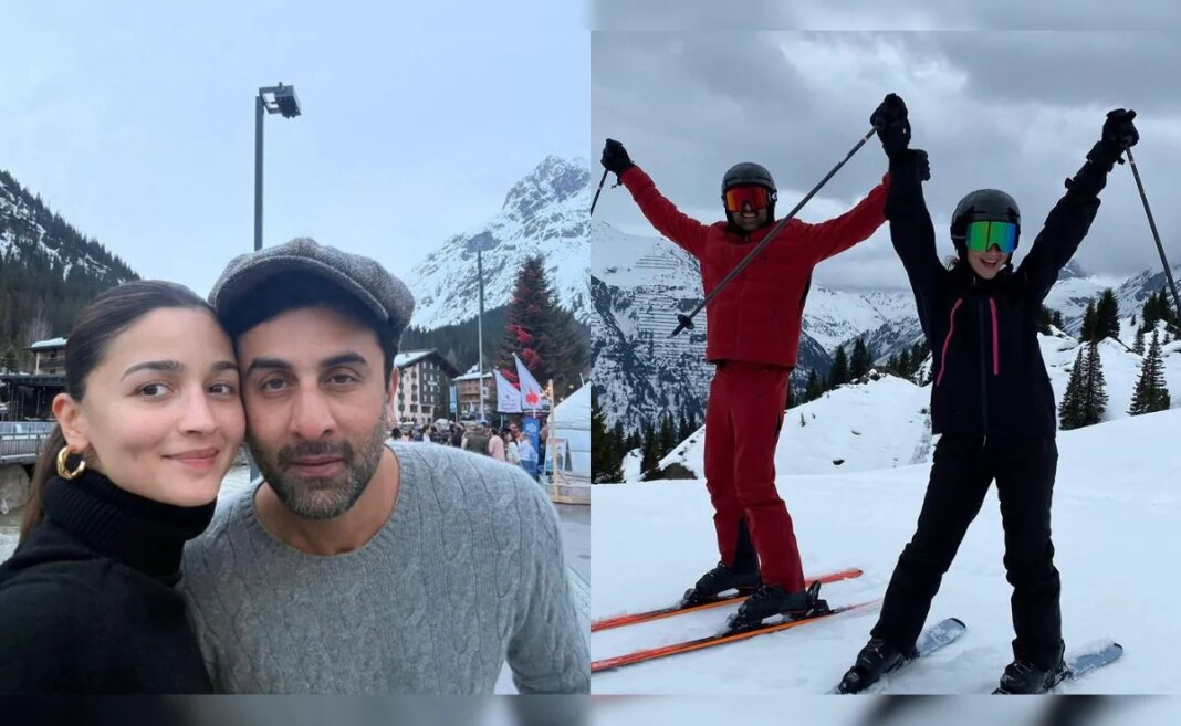 Ranbir Kapoor And Alia Bhatt Ring In 4th Anniversary With A Ski Date In Austrian Alps. See Pics, Video
