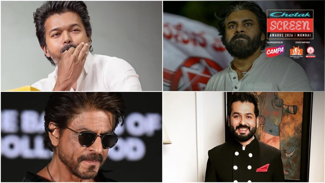 IE100: Vijay, Pawan Kalyan’s political stints pay off as they improve spots in list of most powerful Indians; Aditya Dhar mentioned; SRK rises in rank | Bollywood News