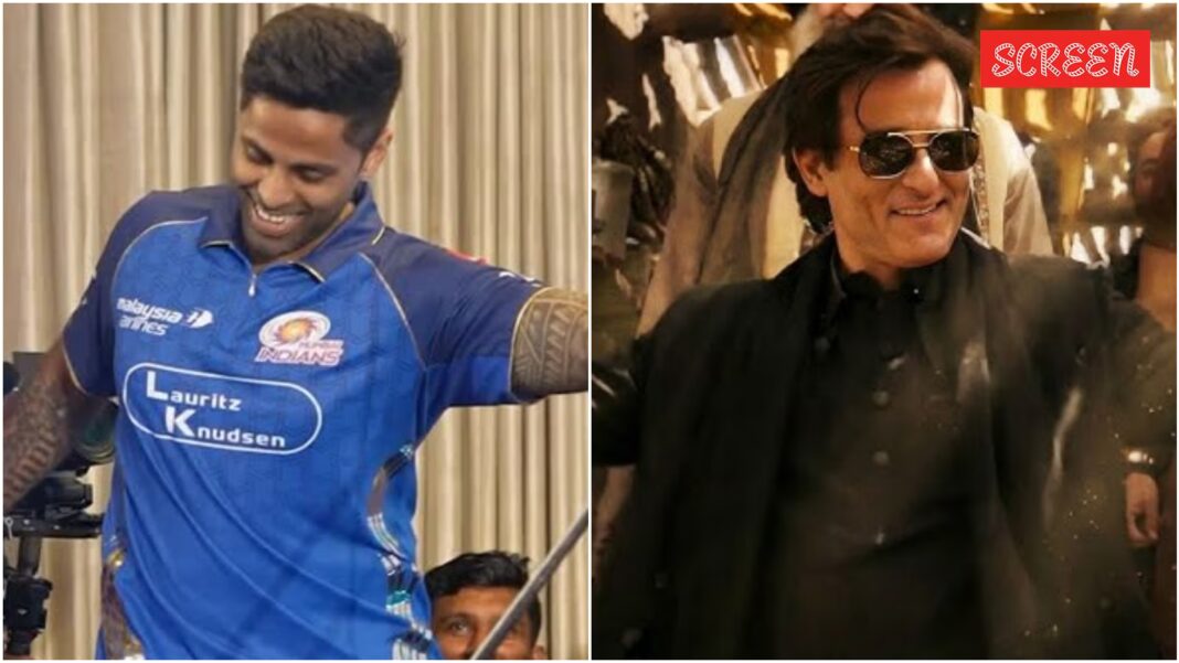 Suryakumar Yadav recreates Akshaye Khanna’s viral Dhurandhar move at Mumbai Indians event. Watch video | Bollywood News