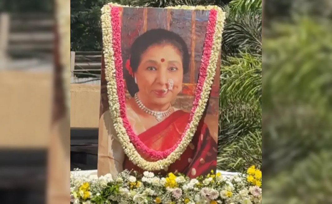 Music Legend Asha Bhosle Cremated In Mumbai With Full State Honours