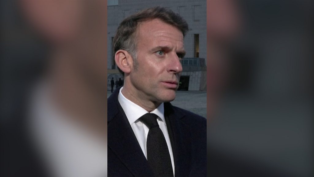 Macron calls Trump’s remarks on his marriage ‘inelegant’