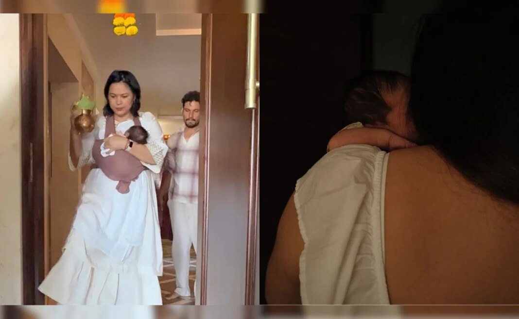Randeep Hooda’s Wife Lin Laishram Shares Adorable Moments Holding Daughter Nyomica Close