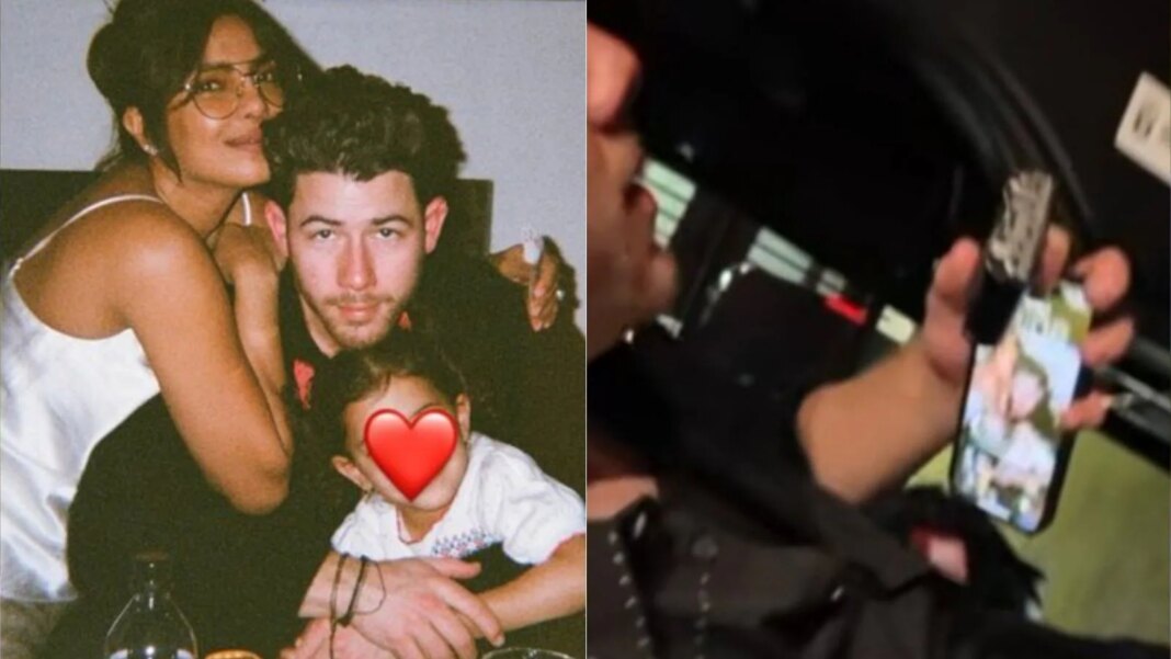 Nick Jonas’s Phone Wallpaper Featuring Priyanka Chopra And Malti Marie Goes Viral