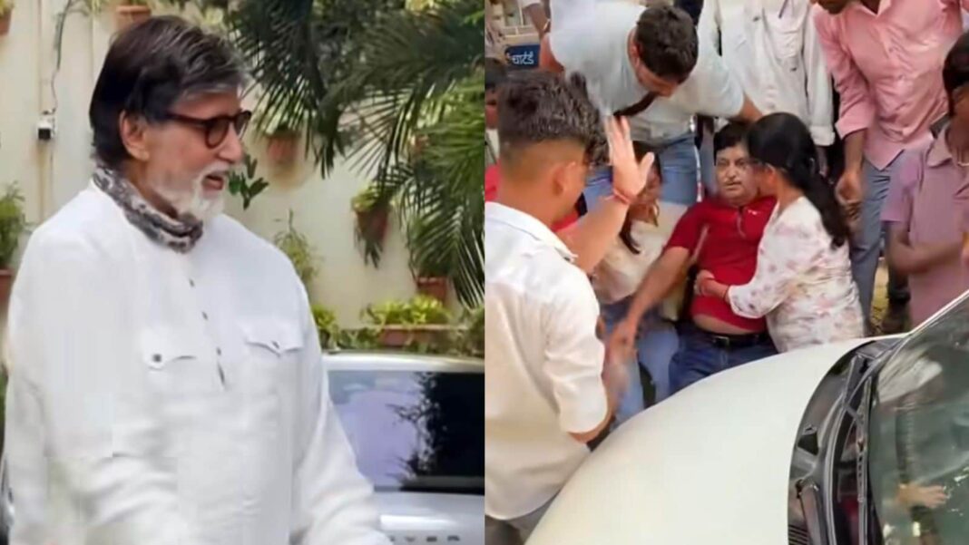 Fan Faints Outside Amitabh Bachchan’s Jalsa During Weekly Meet