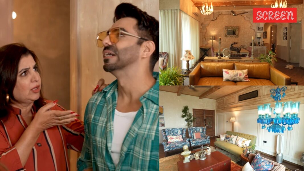 Inside Aparshakti Khurana’s Om Shanti Om-meets-Sanjay Leela Bhansali home with unpainted walls and ‘burnt’ door | Bollywood News
