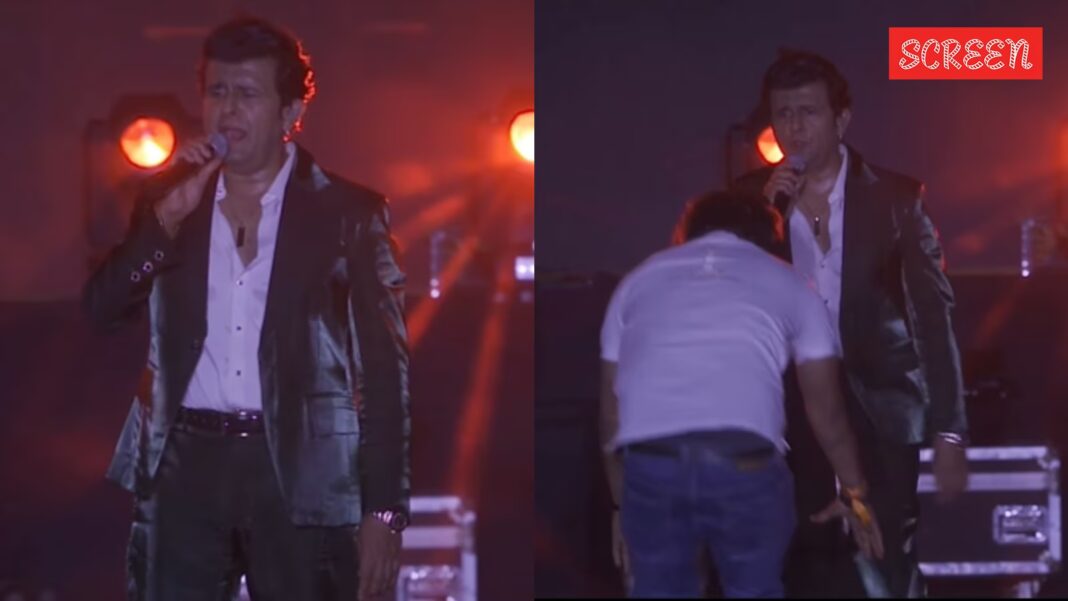 ‘Pitne vaale kaam karte ho?’: Sonu Nigam pauses concert as fan climbs on stage, touches his feet | Bollywood News