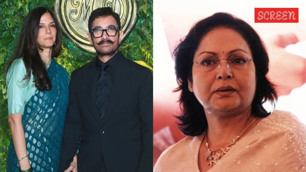 ‘What is wrong with marrying at 60?’: Rakhee Gulzar on Aamir Khan-Gauri Spratt wedding | Bollywood News