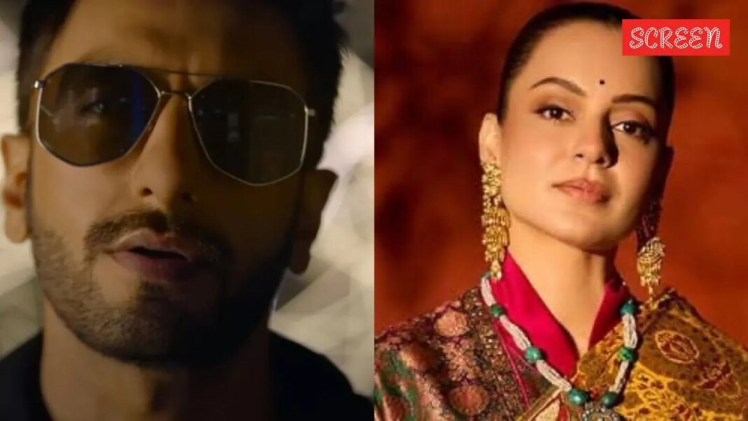 ‘They tried to put me in jail’: Kangana Ranaut claims she was banned like Ranveer Singh | Bollywood News