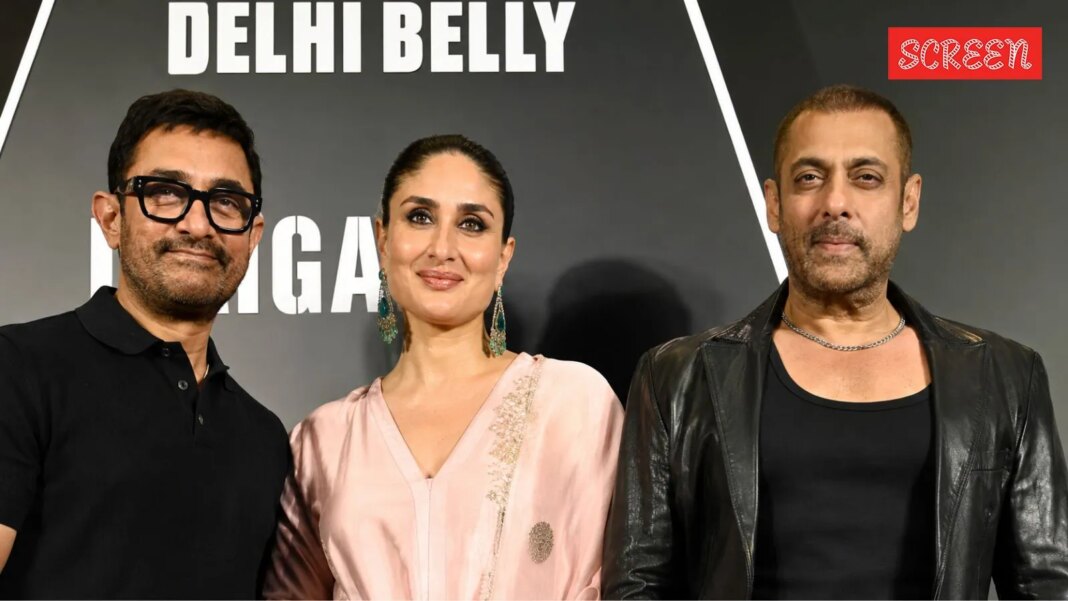 Salman Khan’s new look grabs attention at Aamir Khan Productions’ event, watch | Bollywood News