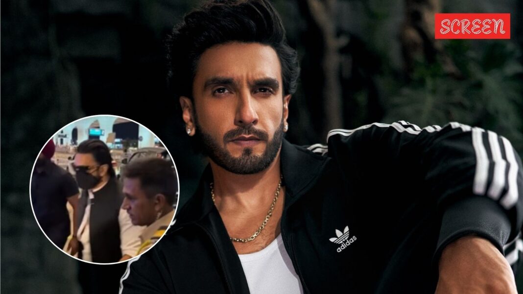 Ranveer Singh makes first appearance since FWICE ban, refuses to interact with paparazzi | Bollywood News