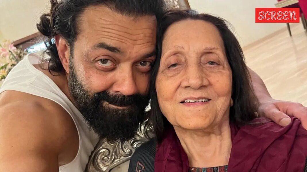 Bobby Deol calls mom Prakash Kaur ‘a simple woman’ who never got into Dharmendra’s ‘fame, glory’