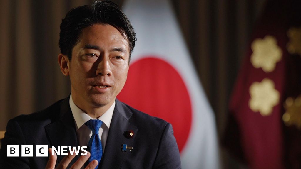 Japan ramping up defence is ‘critical’ to prevent war, Defence Minister Koizumi tells BBC