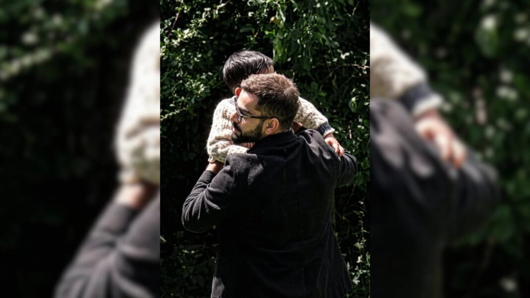 Virat Kohli Carries Son Akaay On Shoulder During London Outing With Anushka Sharma