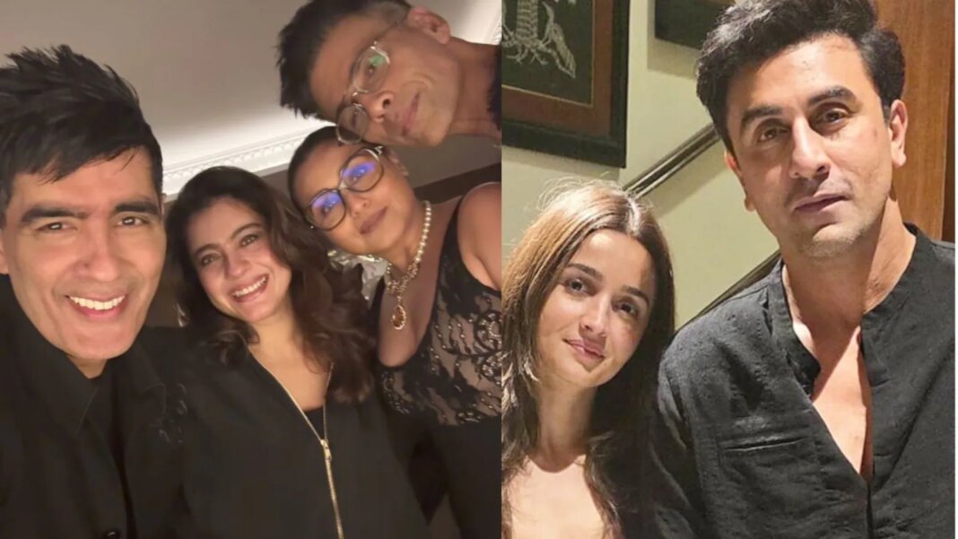 Kajol, Rani Mukerji, Ranbir-Alia At Karan Johar’s 54th Birthday Bash