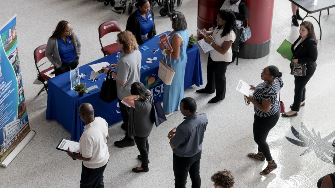 Labor force participation rate falls to lowest in 50 years, outside of Covid era