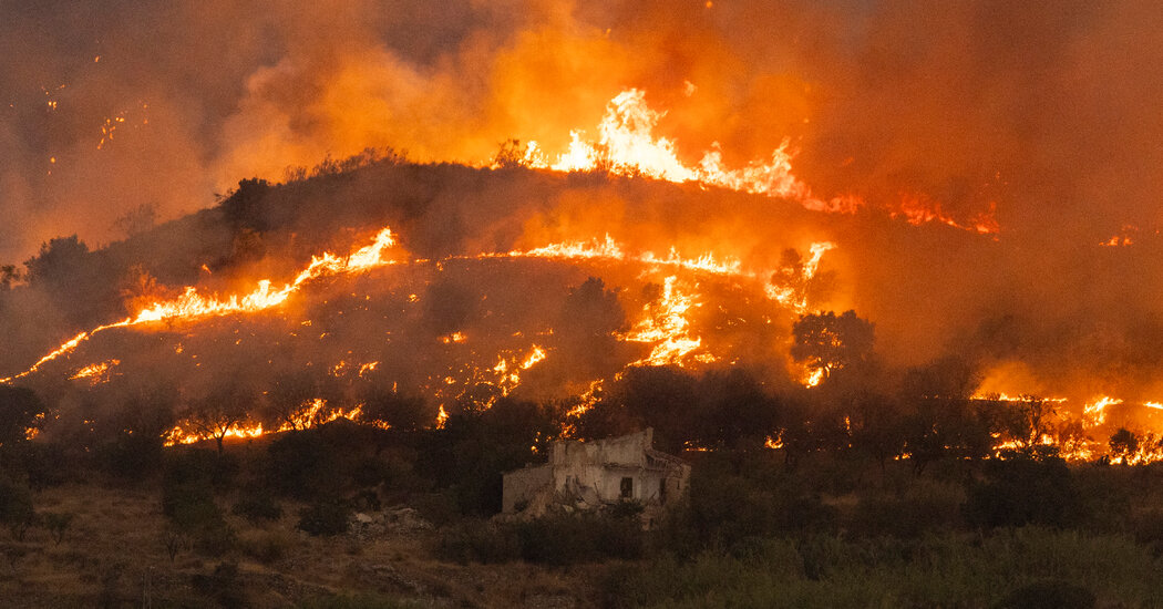 Residents of Spanish Towns Caught in Fierce Blazes Recount Harrowing Escapes