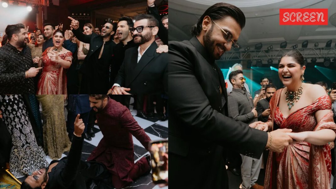 Anshula Kapoor shares unseen wedding reception photos; Ranveer Singh, Arjun Kapoor party hard | Bollywood News