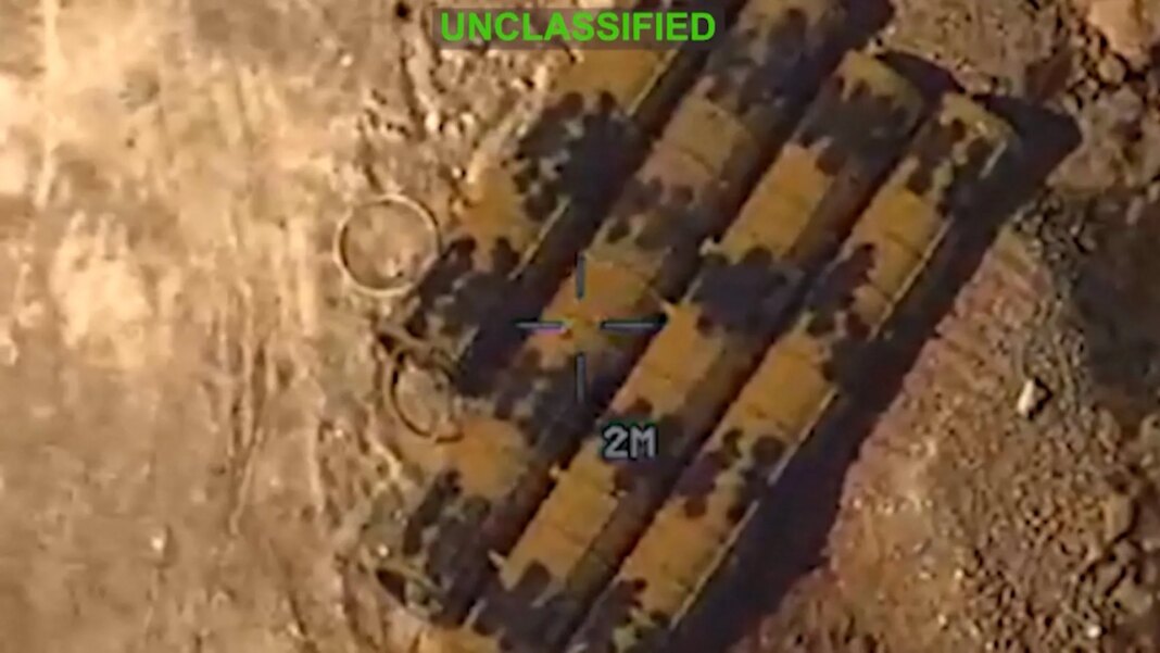 US military releases footage of tenth consecutive night of strikes on Iran | US-Israel war on Iran