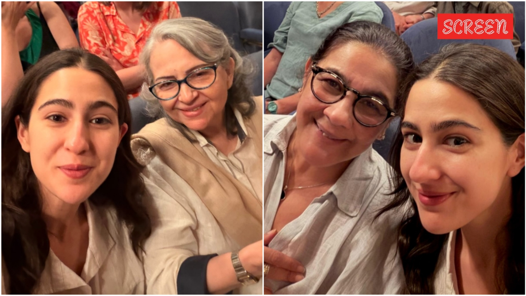 Sara Ali Khan reunites Sharmila Tagore with ex daughter-in-law Amrita Singh for rare family outing: ‘Legends’