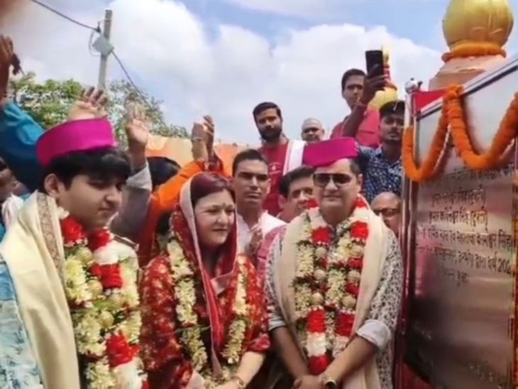 दरभंगा राज परिसर के दो ऐतिहासिक काली मंदिरों का जीर्णोद्धार:पूजा-अर्चना के बाद हुआ भंडारा, धार्मिक अनुष्ठान में जुटे श्रद्धालु