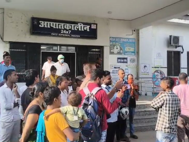 सहरसा में पोखर से 55 वर्षीय व्यक्ति का शव बरामद:संदिग्ध परिस्थितियों में मौत, बेटे ने हत्या की आशंका जताई